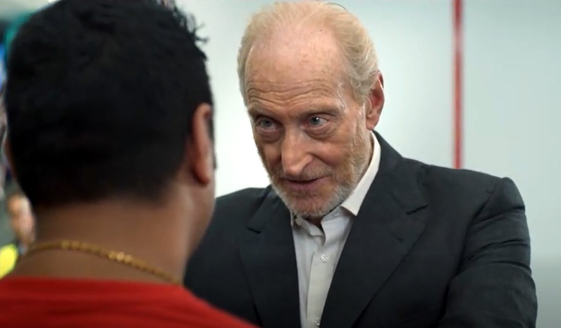 With Charles Dance, Team Talk